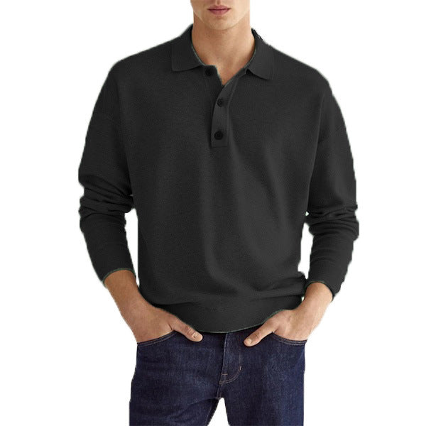 Elegance Polo - Herren Langarm-Polo