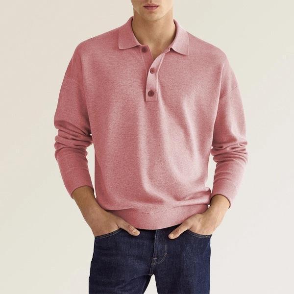 Elegance Polo - Herren Langarm-Polo