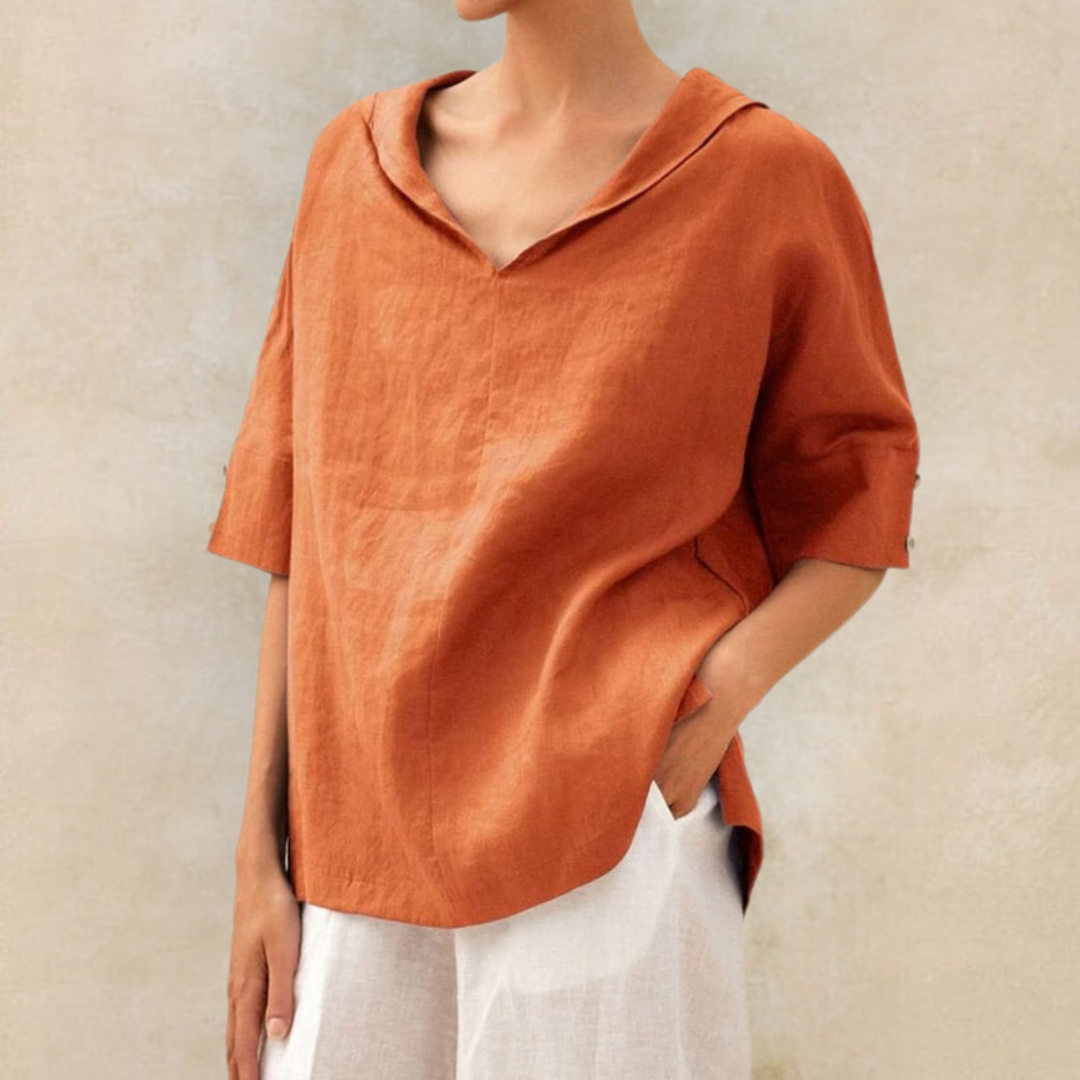 Zoe | Lässige, locker sitzende Bluse für jeden Tag