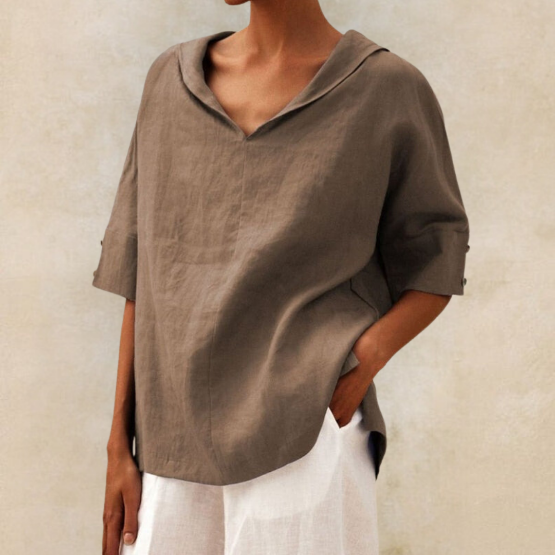 Zoe | Lässige, locker sitzende Bluse für jeden Tag