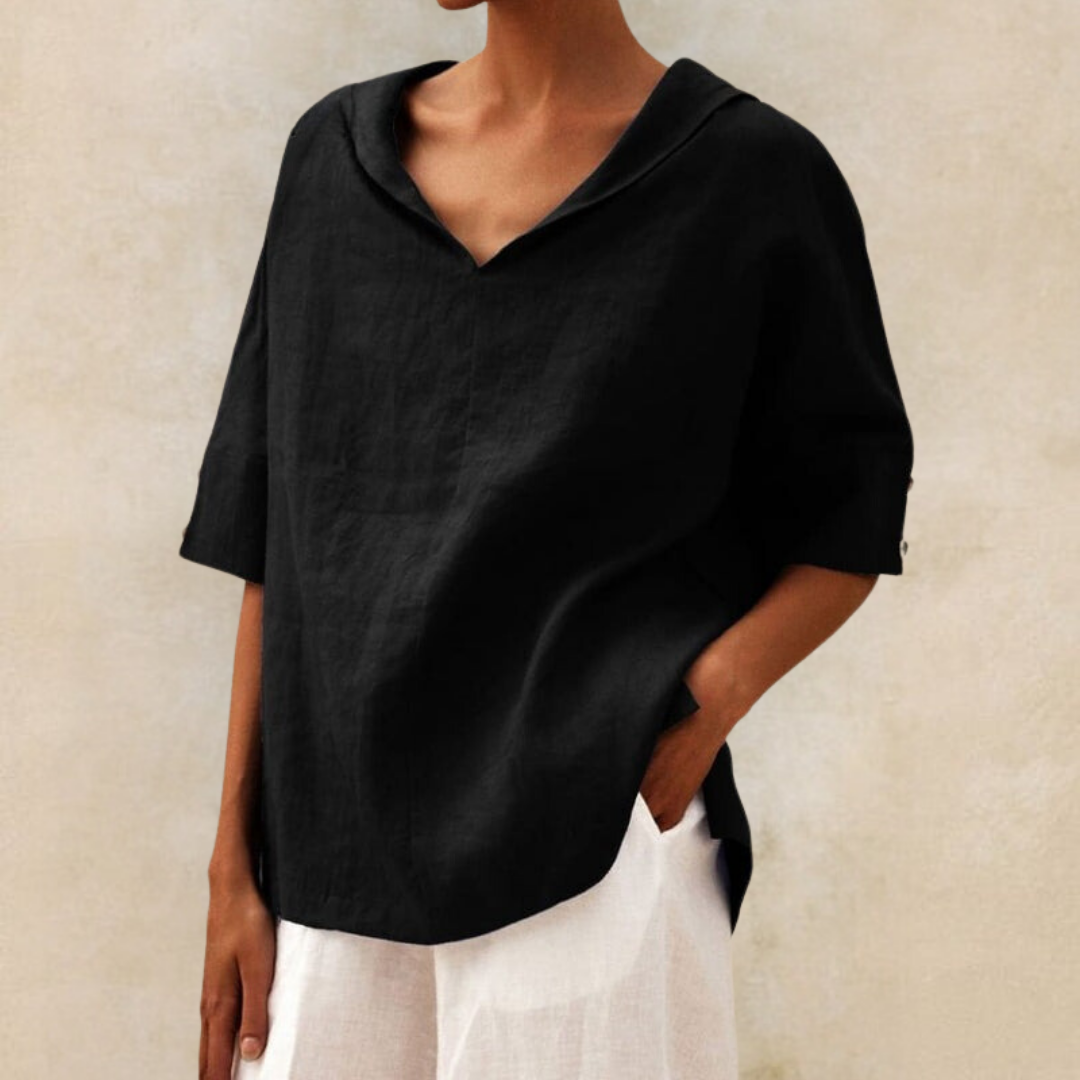 Zoe | Lässige, locker sitzende Bluse für jeden Tag