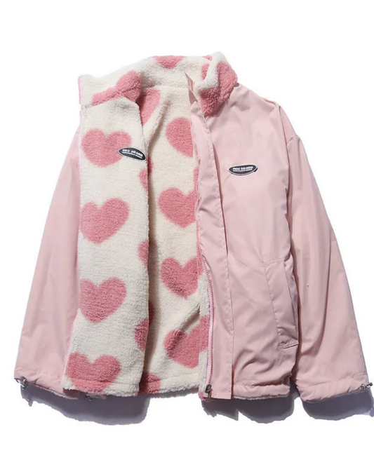 Edilyn | Wattierte Jacke aus Lammwolle und Baumwolle