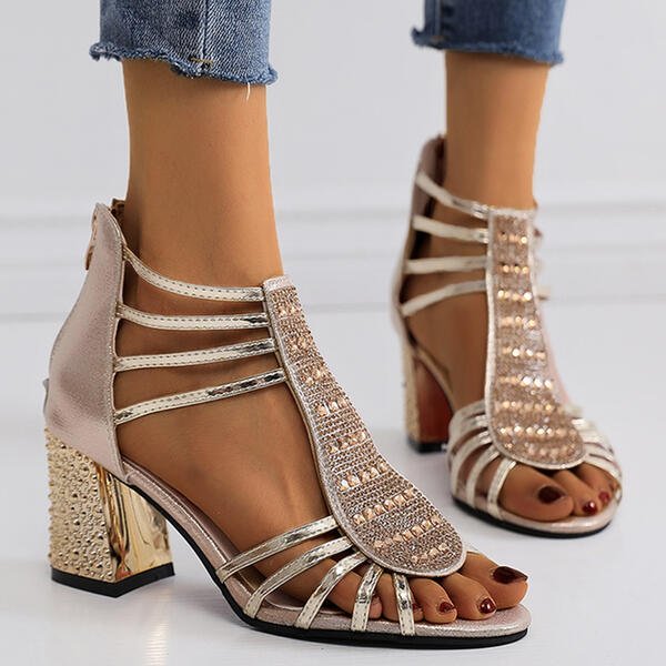Cornelia | Elegante, bequeme Sandaletten mit Absatz
